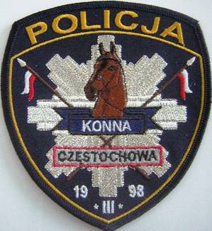 Policja-jízdní oddíl