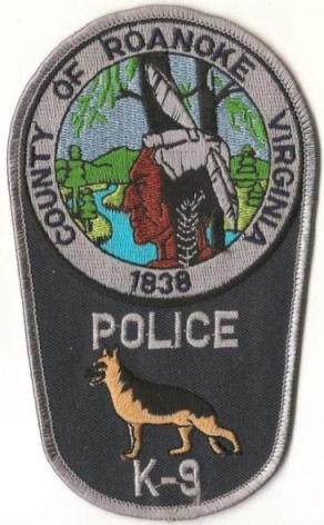 USA-Virginia-Roanoke county-police-K9
